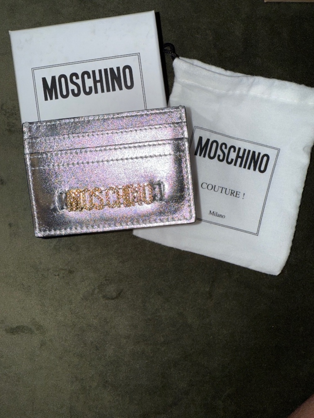 Moschino card holder